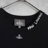 ヴィヴィアン ウエストウッド オーブ ロゴネック Tシャツ ブラック