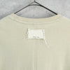 マーティンキム フェイクレイヤード Tシャツ メッシュニット アイボリー