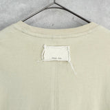 マーティンキム フェイクレイヤード Tシャツ メッシュニット アイボリー - NEWSED