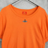 ヴィヴィアン ウエストウッド オーブ Tシャツ オレンジ レディース - NEWSED