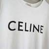 セリーヌ クラシックロゴ Tシャツ ホワイト