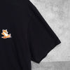 メゾン キツネ チラックスフォックス Tシャツ ブラック