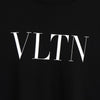 Valentino 黑色徽标 T 恤