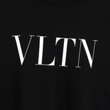 ヴァレンティノ ロゴ Tシャツ ブラック - NEWSED