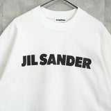 ジルサンダー ロゴ Tシャツ ホワイト - NEWSED