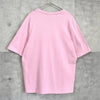 Maison Kitsune 淡粉色花卉标志 T 恤