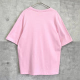 メゾン キツネ フラワーロゴ Tシャツ パステルピンク - NEWSED