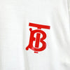 Burberry One Point Logo T恤 白色