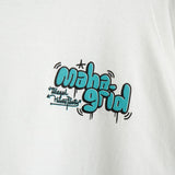 マハグリッド プリント Tシャツ ホワイト - NEWSED