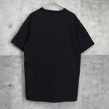 メゾン キツネ カレッジロゴ Tシャツ ブラック - NEWSED