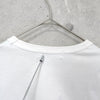 プレイ コムデギャルソン ハートロゴ Tシャツ ホワイト レディース