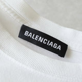 バレンシアガ ロゴ Tシャツ ホワイト - NEWSED