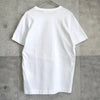 Play Comme des Garçons 白色心形徽标印花 T 恤