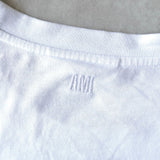 アミパリ アミ パリス ハートロゴ Tシャツ ホワイト - NEWSED