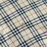 バーバリー ホースロゴ 刺繍ノバチェック Tシャツ アイボリー レディース - NEWSED