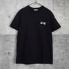 Maison Kitsune 狐狸头 T 恤（黑色）