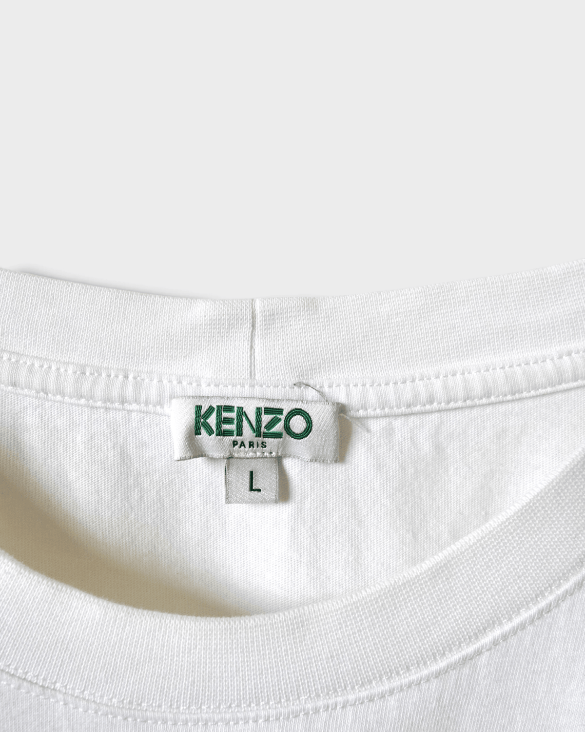 ケンゾー タイガー Tシャツ ホワイト L メンズ - NEWSED