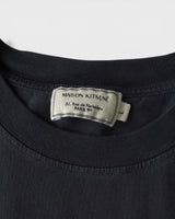 メゾン キツネ ダブルフォックスヘッド Tシャツ ブラック L メンズ - NEWSED