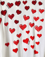 ミュウミュウ ハート Tシャツ ホワイト L レディース - NEWSED