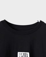エムエムシックス メゾン マルジェラ カレンダータグ Tシャツ ブラック M メンズ レディース - NEWSED