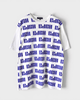 コム デ ギャルソン オム ロゴ 総柄 Tシャツ ホワイト M メンズ レディース