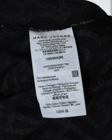 マークジェイコブス 総柄 Tシャツ ブラック アイボリー M レディース - NEWSED