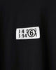 エムエムシックス メゾン マルジェラ カレンダータグ Tシャツ ブラック M メンズ レディース