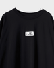 エムエムシックス メゾン マルジェラ カレンダータグ Tシャツ ブラック M メンズ レディース