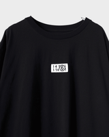 エムエムシックス メゾン マルジェラ カレンダータグ Tシャツ ブラック M メンズ レディース - NEWSED