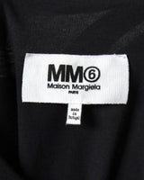 エムエムシックス メゾン マルジェラ カレンダータグ Tシャツ ブラック M メンズ レディース - NEWSED