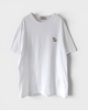 メゾン キツネ Tシャツ チラックスフォックス ホワイト M メンズ レディース
