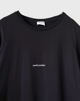サンローラン パリ ロゴ Tシャツ ブラック M メンズ レディース - NEWSED