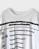 エムエムシックス メゾン マルジェラ Tシャツ ホワイト M メンズ レディース