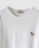 メゾン キツネ Tシャツ チラックスフォックス ホワイト M メンズ レディース