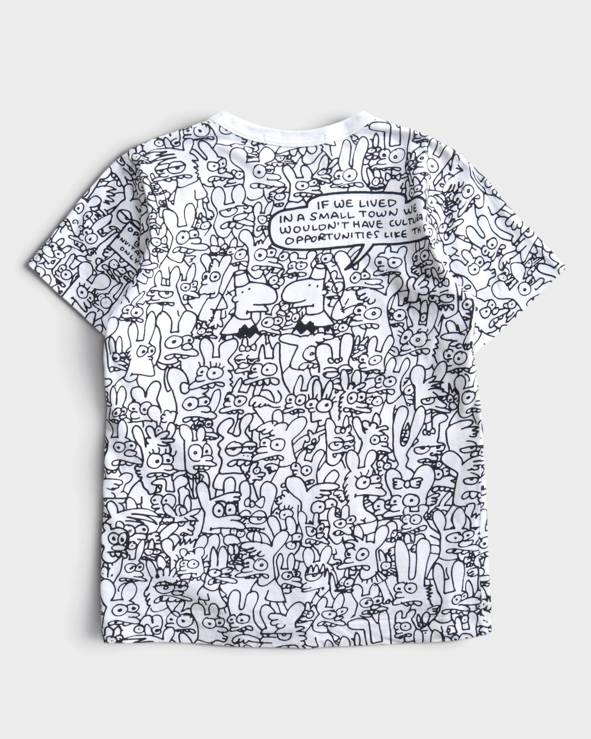 プレイ コム デ ギャルソン Tシャツ ホワイト ブラック S レディース - NEWSED