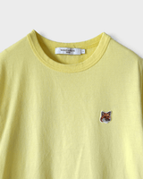 メゾン キツネ フォックスヘッド Tシャツ イエロー S レディース - NEWSED