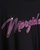 エムエムシックス メゾン マルジェラ ネオンロゴ オーバーサイズ Tシャツ ブラック S メンズ レディース