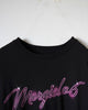 エムエムシックス メゾン マルジェラ ネオンロゴ オーバーサイズ Tシャツ ブラック S メンズ レディース