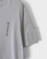 モンクレール Tシャツ ホワイト S メンズ - NEWSED