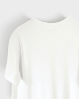 コム デ ギャルソン コムコム ビジュー ハート オーバーサイズ Tシャツ ホワイト S レディース - NEWSED