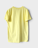 メゾン キツネ フォックスヘッド Tシャツ イエロー S レディース
