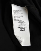 エムエムシックス メゾン マルジェラ ネオンロゴ オーバーサイズ Tシャツ ブラック S メンズ レディース - NEWSED