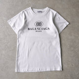 バレンシアガ ロゴ Tシャツ チビT ホワイト - NEWSED