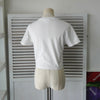 Nike Swoosh Logo T 恤，小号，白色，女款