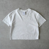 ナイキ スウッシュロゴ Tシャツ チビT ホワイト レディース - NEWSED