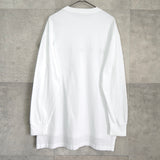 マルニ ロゴ ロンT 長袖Tシャツ ホワイト - NEWSED