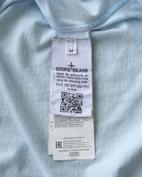 ストーン アイランド コンパスロゴ 長袖Tシャツ ロンT ライトブルー メンズ - NEWSED