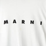 マルニ ロゴ ロンT 長袖Tシャツ ホワイト - NEWSED