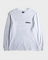 ステューシー 長袖Tシャツ ロンT ホワイト L メンズ - NEWSED