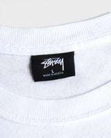 ステューシー 長袖Tシャツ ロンT ホワイト L メンズ - NEWSED